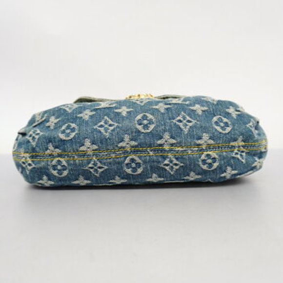 Louis Vuitton Monogram Denim Mini Pleaty Handbag - Picture 3 of 11